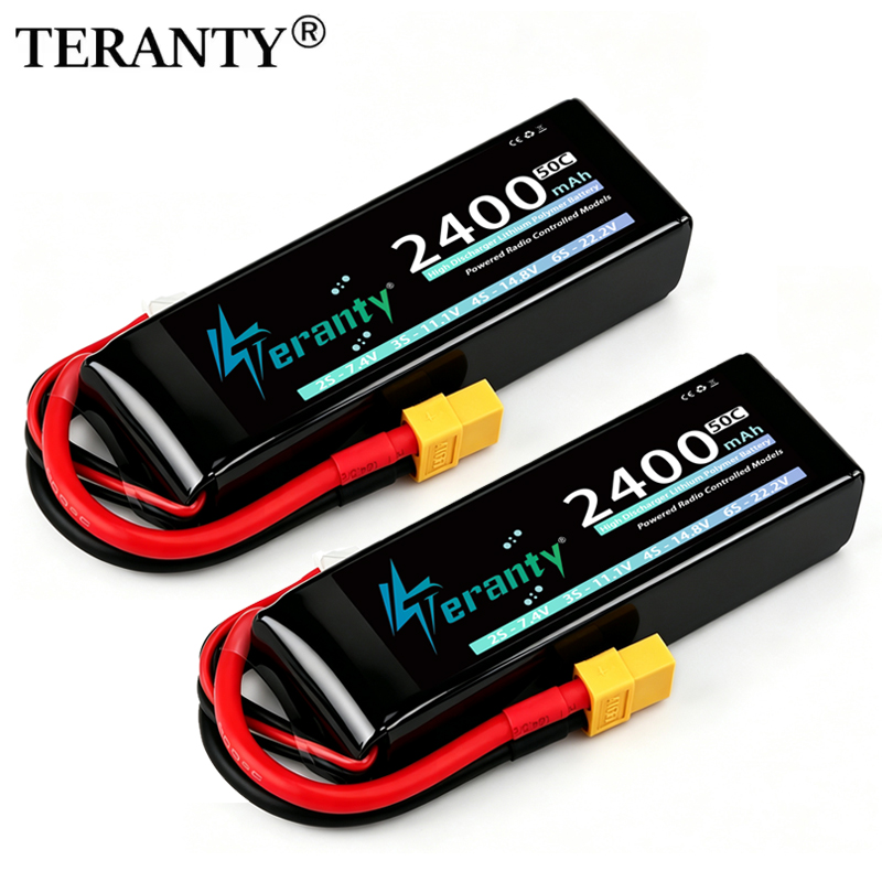 Drone Battery Plate - TERANTY 3S 2200/2400/2600mAh Lipo-Akku 11,1V 50C