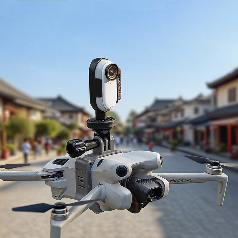Dji Drone Mini 4 Pro - Sport Kamera Halterung für Gopro/insta 360