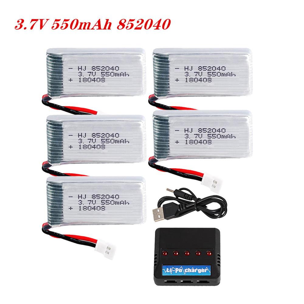 Drone Battery Lipo - 3,7 V 550 mAh 25C Lipo-Akku