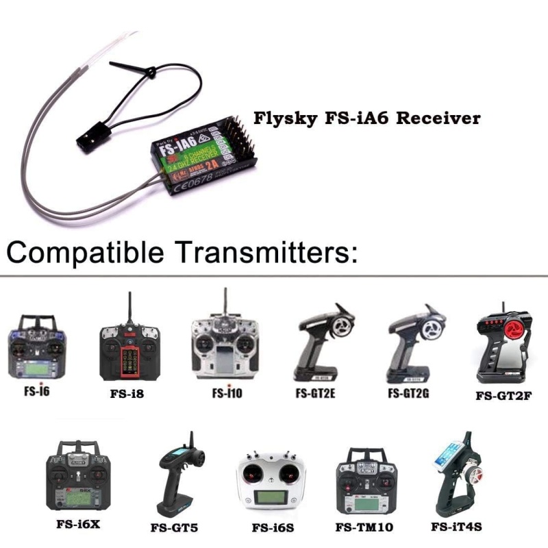 Flysky FS-IA6 Empfänger 6CH Du – Drone Battery Plate Bewertung und Preis
