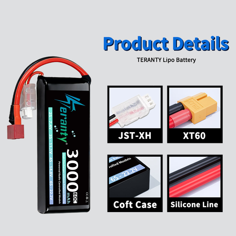 TERANTY 2S 3000mAh Lipo-Akku 7 – Drone Battery Plate Bewertung und Preis