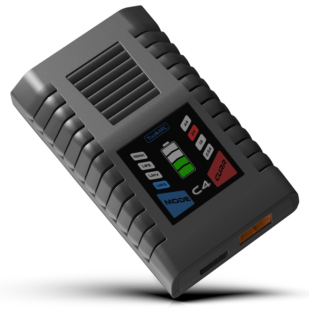 ToolkitRC C4 Ladegerät 50W 5A  – Drone Battery 4S Bewertung und Preis
