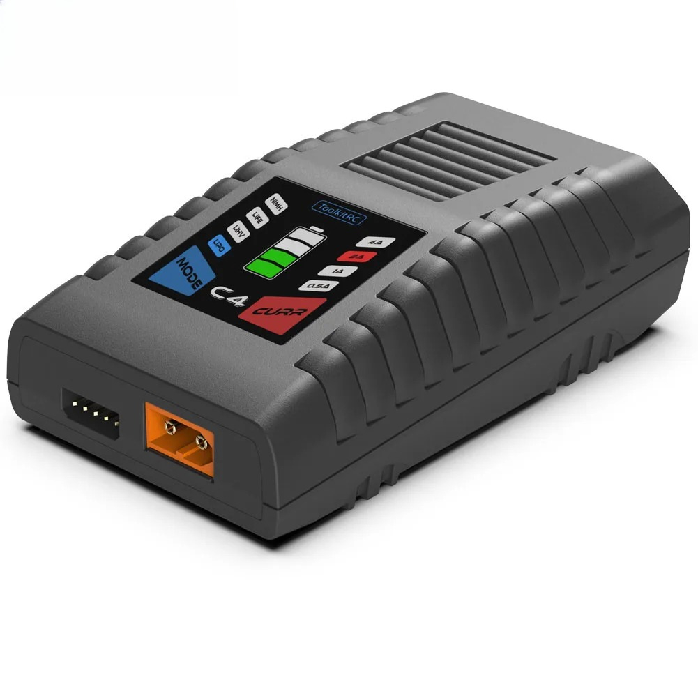 ToolkitRC C4 Ladegerät 50W 5A  – Drone Battery 4S Bewertung und Preis