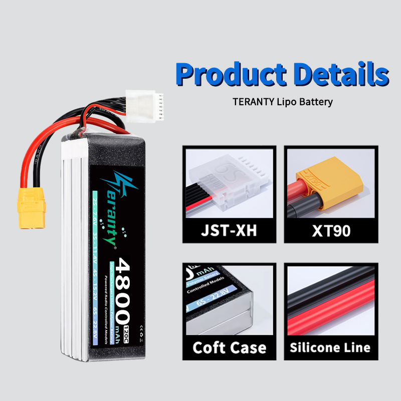 TERANTY 6S 4800mAh Lipo-Akku 2 – Drone Battery Plate Bewertung und Preis