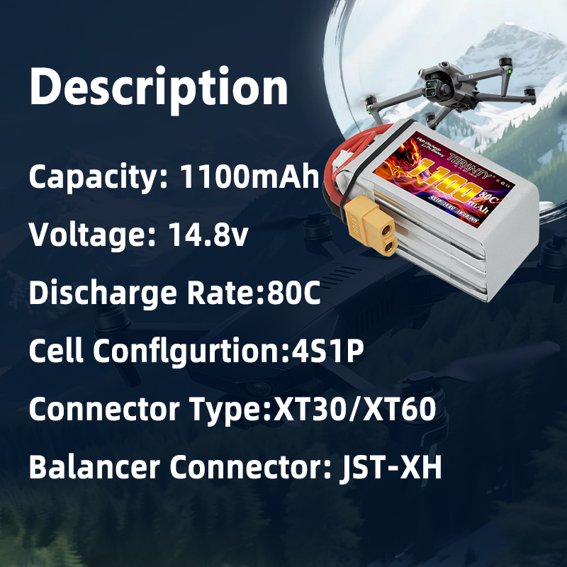 TERANTY 4S 1100mAh 80C/160C Li – Drone Battery Plate Bewertung und Preis